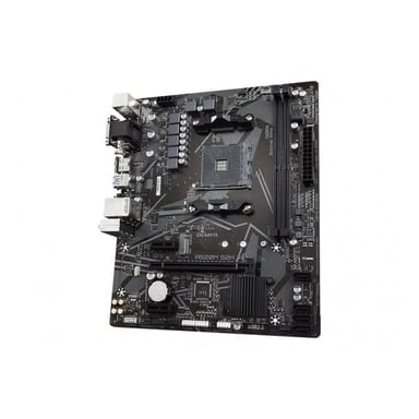 Scheda Madre GIGABYTE A520M S2H - Supporta i processori AMD Ryzen serie 5000 AM4, VRM digitale puro a 4+3 fasi, fino a 5100 MHz DDR4 (OC), PCIe 3.0 x4 M.2, GbE LAN, USB 3.2 Gen 1