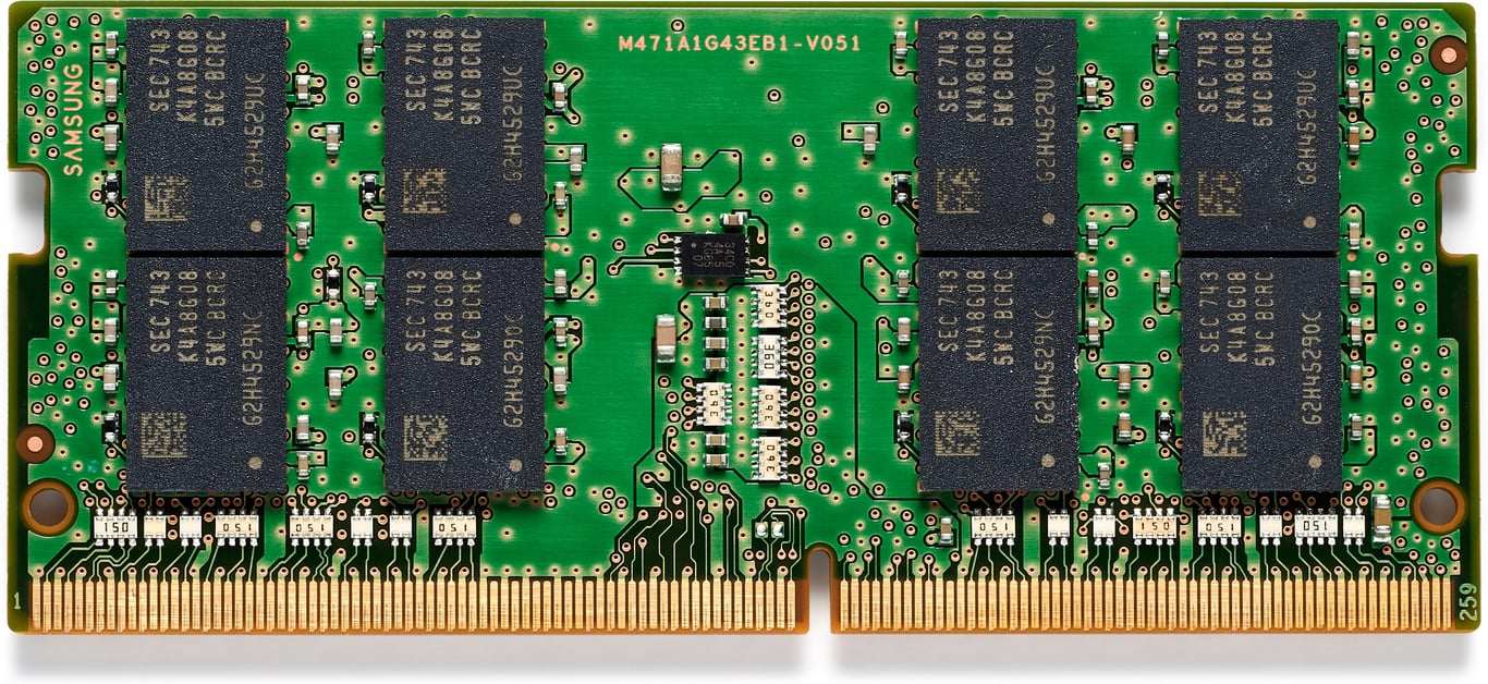 HP  16gb (1x16gb) ddr4 3200 sodimm necc mem 141H5AA