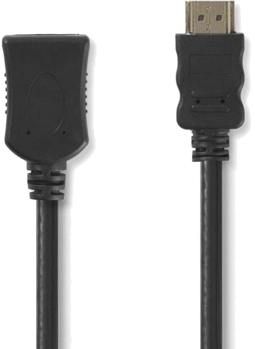 NEDIS CVGP34090BK20 Rallonge Câble HDMI? Haute Vitesse avec Ethernet | Connecteur HDMI? - HDMI? Feme