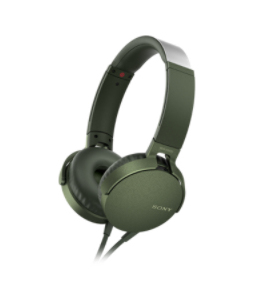 Casque XB550AP Avec fil Arceau Appels/Musique Vert