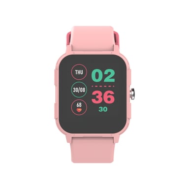 DCU Advance Tecnologic 34158020 smartwatche e sport watch 2,54 cm (1'') IPS 26 mm Digital 240 x 280 pixel Touchscreen Nero, Rosa, Bianco Wifi Ricondizionato