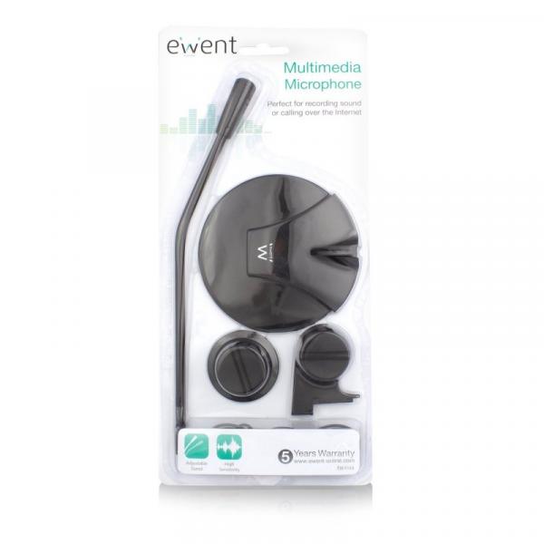 Microphone Ewent EW3550 – Microphone de PC Avec Fil, Sensibilité -60 dB - vue 5