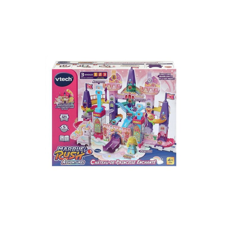VTECH MARBLE RUSH ADVENTURES CHÂTEAU DE PRINCESSE ENCHANTÉ - vue 3