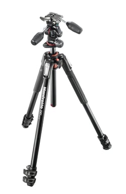 Manfrotto MK190XPRO3-3W trépied Caméras numériques 3 pieds Noir