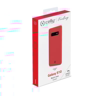 Celly Feeling funda para teléfono móvil 15,5 cm (6.1'') Rojo