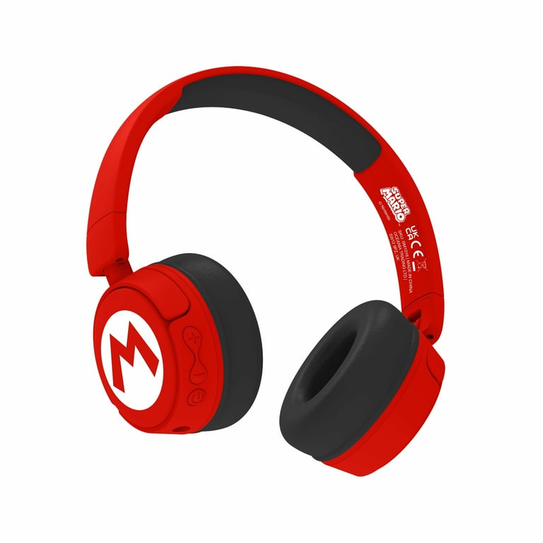 OTL Technologies Super Mario Écouteurs Avec fil &sans fil Arceau Musique USB Type C Bluetooth Neuf - vue 3