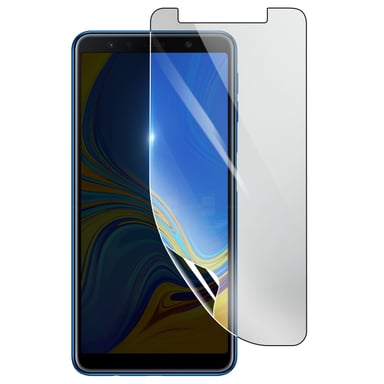 3mk Protector de pantalla de hidrogel antigolpes y antiarañazos para Samsung Galaxy A7 2018 Transparente