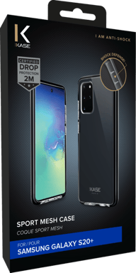 Custodia Sport Mesh per Samsung Galaxy S20+, Jet Black