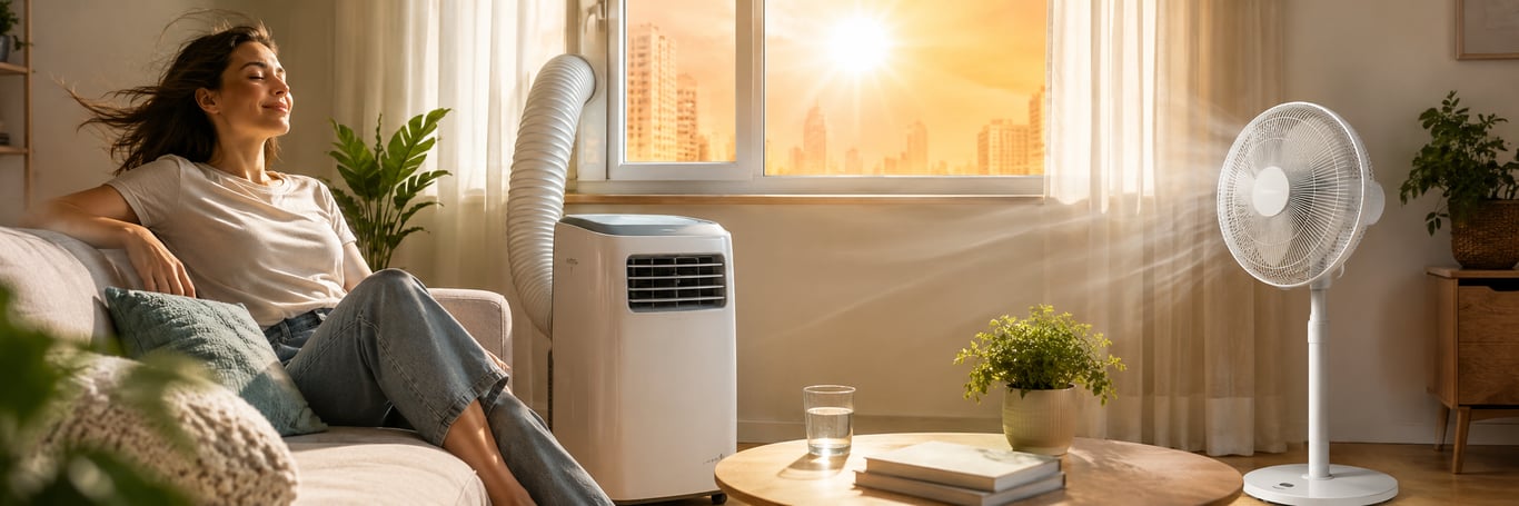 Climatiseur mobile ou ventilateur : lequel choisir en été ?