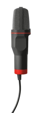 Trust GXT 212 Noir, Rouge Microphone de PC