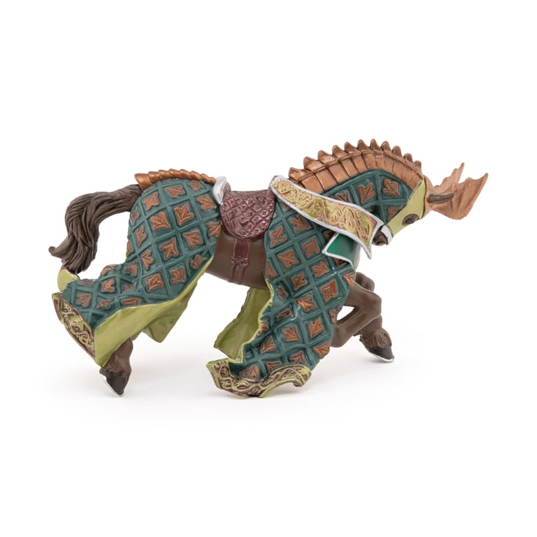 Papo Cheval du Maître des armes cimier dragon Neuf - vue 3