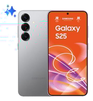 Galaxy S25 (5G) 256 GB, plateado