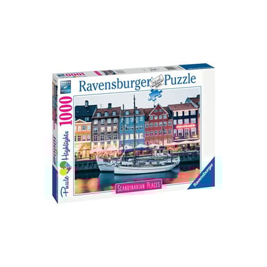 Puzzle da 1000 pezzi Ravensburger Copenhagen Danimarca