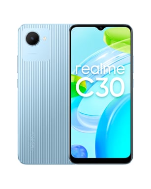 Realme C30 4G 32Go, Bleu, débloqué