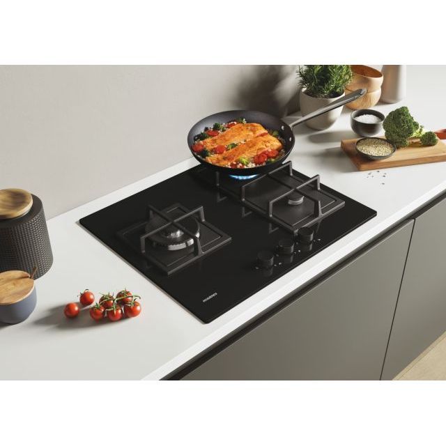 Table de cuisson gaz 60cm 3 feux Rosieres RVG63B4MBB1 origine - vue 4