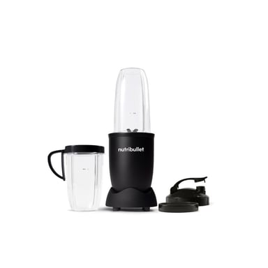 Mixeur personnel Nutribullet Pro NB907MAB 900 W Noir mat 2 bols Tritan 946/710 ml 4 accessoires Lames inox