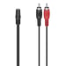 Hama 00305040 cavo audio 3,5 mm 2 x RCA nero
