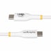 StarTech.com Cable de Carga para Portátil USB-C de 4m - Cable USB Tipo C USB 2.0 para Portátil - Blanco - Cable con Certificación USB-IF - PD 240W EPR