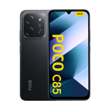 POCO C85 (4G) 256 Go, Noir