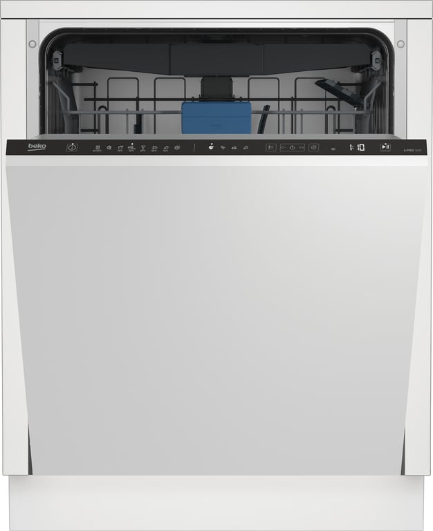 Lave vaisselle Beko b300 BDIN38540 15 couverts Classe C intégrable LED SteamGloss