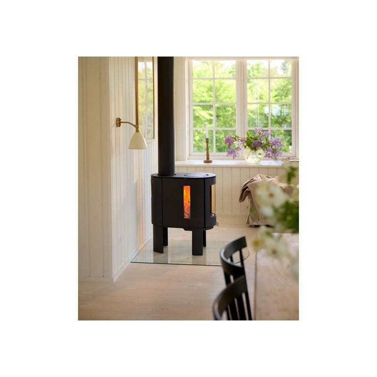 Poêle à bois sur pied Aduro Aduro 23 3 9 kW vitre incurvée - vue 5