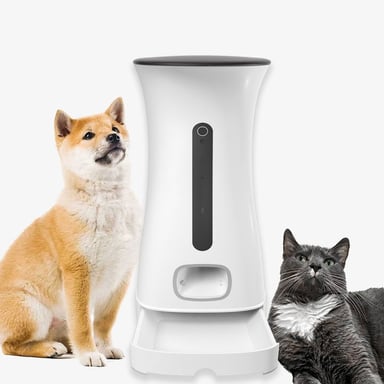 Daewoo Distributeur de croquettes connecté avec caméra Nutrivision 501C