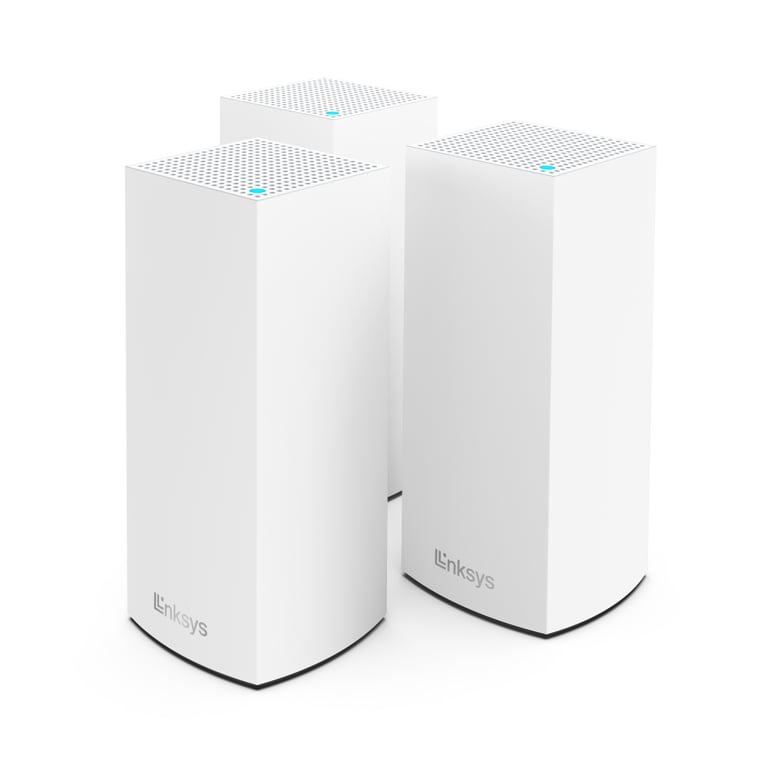 Linksys Atlas 6 - Système Wi-Fi - (3 routeurs) - jusqu'à 6000 pieds carrés - maillage 1GbE - Wi-Fi 6 - Bi-bande - avec Support 24x7 de 3 ans