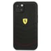 Custodia Ferrari per iPhone 13 mini 5,4'' Nero Off Track Trapuntato