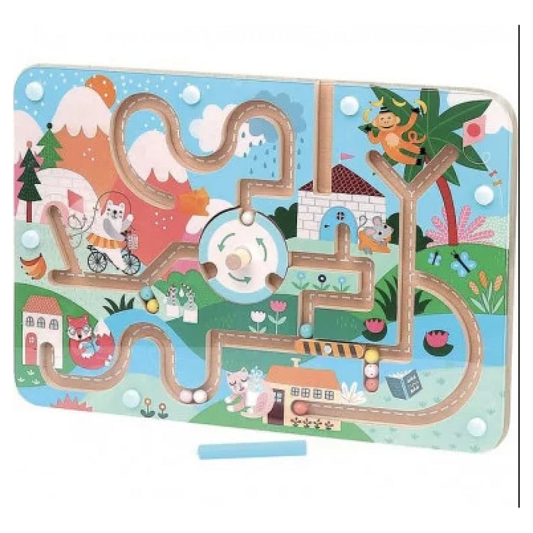 Vilac Labyrinthe Magnétique Michelle Carlslund 21x30x2 Cm Multicolor Autre(s) Matière(s)