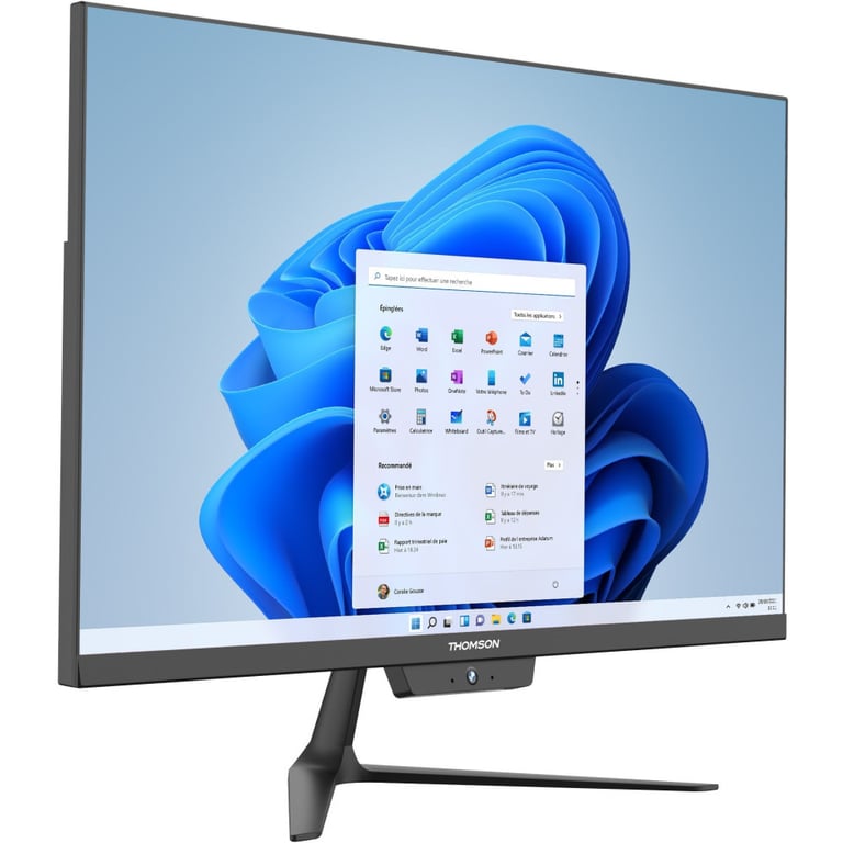 Ordinateur tout en un THOMSON AIO A27I51216BK512C 27’’ FHD Intel Core i5 12th RAM SSD512Go - vue 4