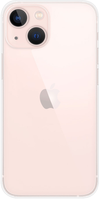 Coque silicone unie compatible Transparent Apple iPhone 13 Mini