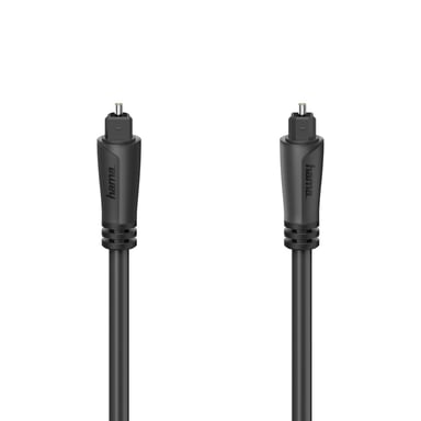 Câble audio à fibres optiques, fiche mâle ODT (Toslink), 0,75 m