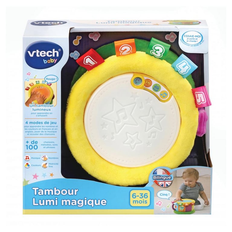 Tambour Lumi Magique Vtech Le Tambour - vue 4