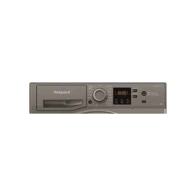 Lave-linge hubot HOTPOINT NSWM946GGFR - 9 kg - Induction - Graphite
