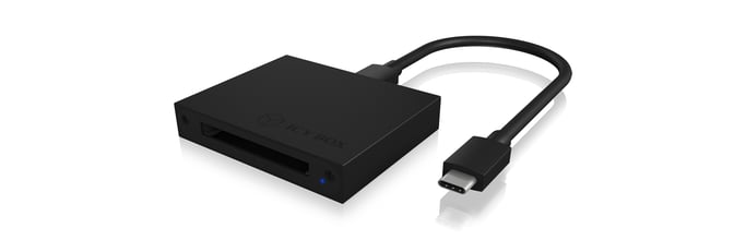ICY BOX IB-CR402-C31 Lettore di schede di memoria USB 3.1 (Gen 2) Type-C? Nero