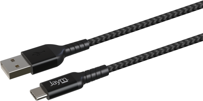 Cable Premium 1,50 m - USB-A vers USB-C - Garanti à Vie - Ultra renforcé - Fabriqué en Fibre Dupont 