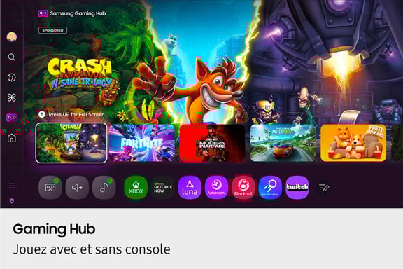 Samsung TV Crystal UHD 43'' U7005F 2025, 4K, Smart TV