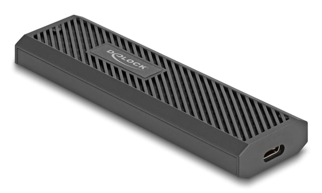 DeLOCK 42031 Boîtier de disques de stockage Enceinte ssd Noir M.2