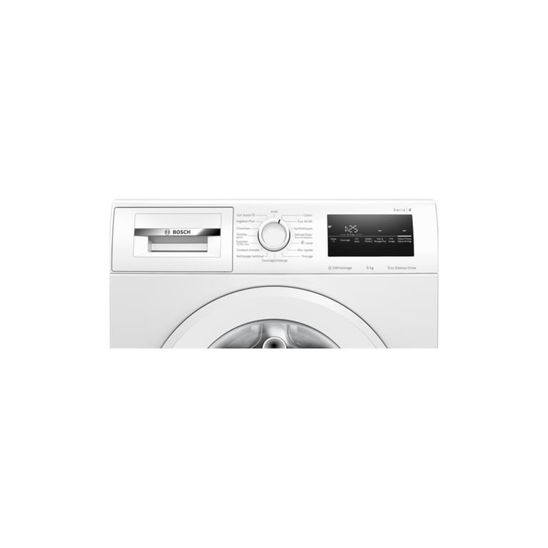 Lave linge hublot 60cm 8kg 1200 toursmin WAN2427ZFR BOSCH - vue 6