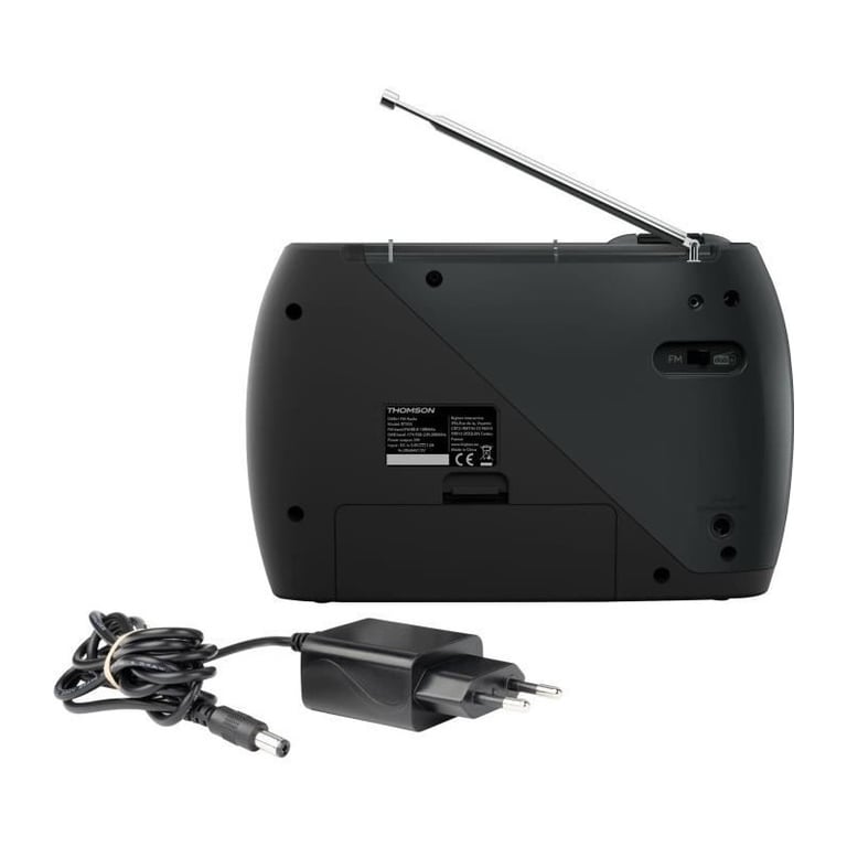 Radio Portable Thomson RT350DAB – DAB+, FM, 50 Présélections - vue 6