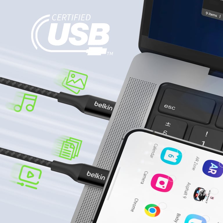 Belkin Câble USB C vers USB C renforcé 2 - vue 6