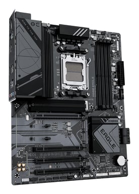 GIGABYTE B650 EAGLE Placa base - AMD Ryzen serie 9000, VRM de 12+2+2 fases, hasta 7600 MHz DDR5 (OC), 1xPCIe 5.0 + 2xPCIe 4.0 M.2, LAN GbE, USB 3.2 Gen 2
