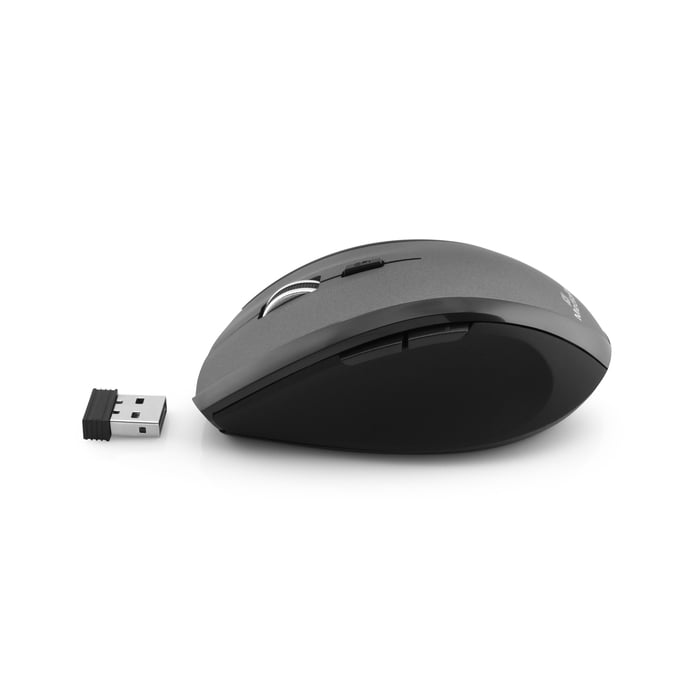 Souris MediaRange MROS203 – Optique 1600 DPI, Droitier, Sans Fil, 5 Boutons - vue 3