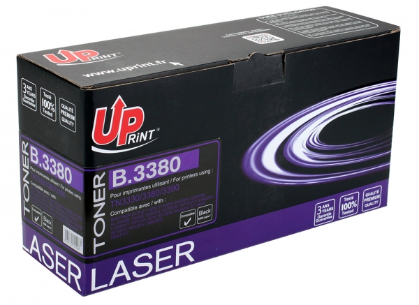 Toner UPrint compatible BROTHER TN3380 Neuf