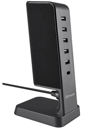 Tab Hub De Charge 5 Usb + 1 Type C Pd33.5W Gris