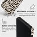 Burga Tough Back Cover para Samsung Galaxy S25 - Almond Latte
