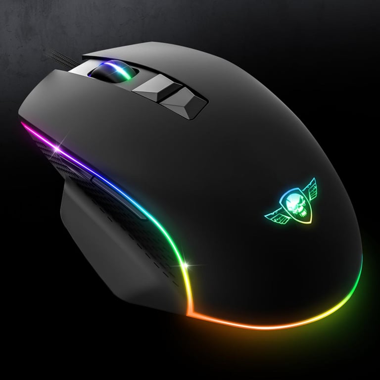 Spirit Of Gamer Pack Gaming 5 en 1 Clavier Souris Casque Tapis Convertisseur Ultimate 300 Gris - vue 4