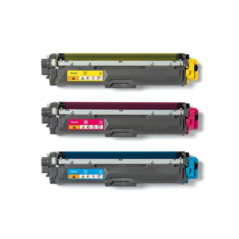 Brother TN 241CMY Cyan Jaune - vue 8