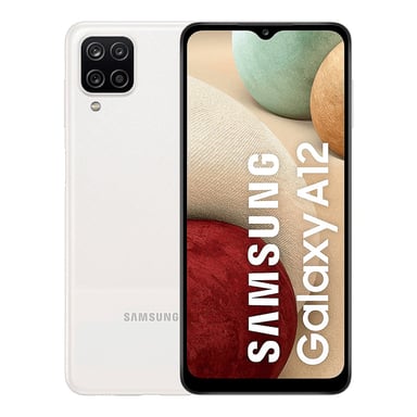 Galaxy A12 128 GB, blanco, desbloqueado