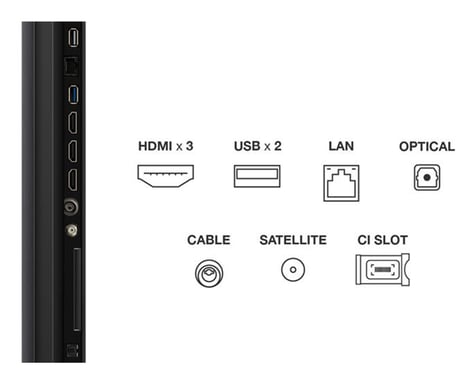TCL C69 Gris - vue 3